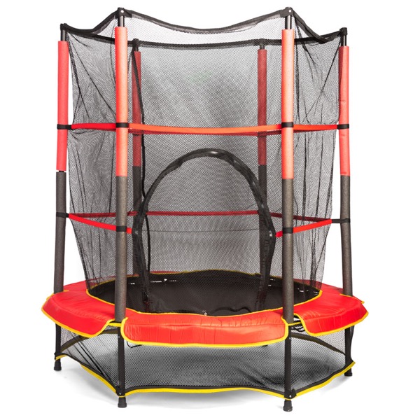 Trampolín Fun & Sun con Red y Protector Acolchonado DelSol