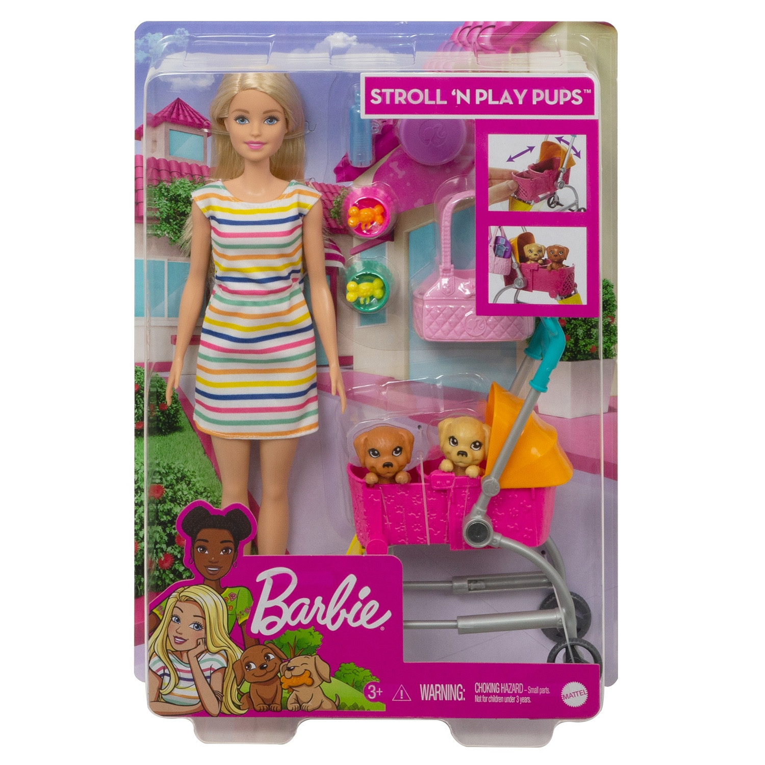 barbie con sus cachorros