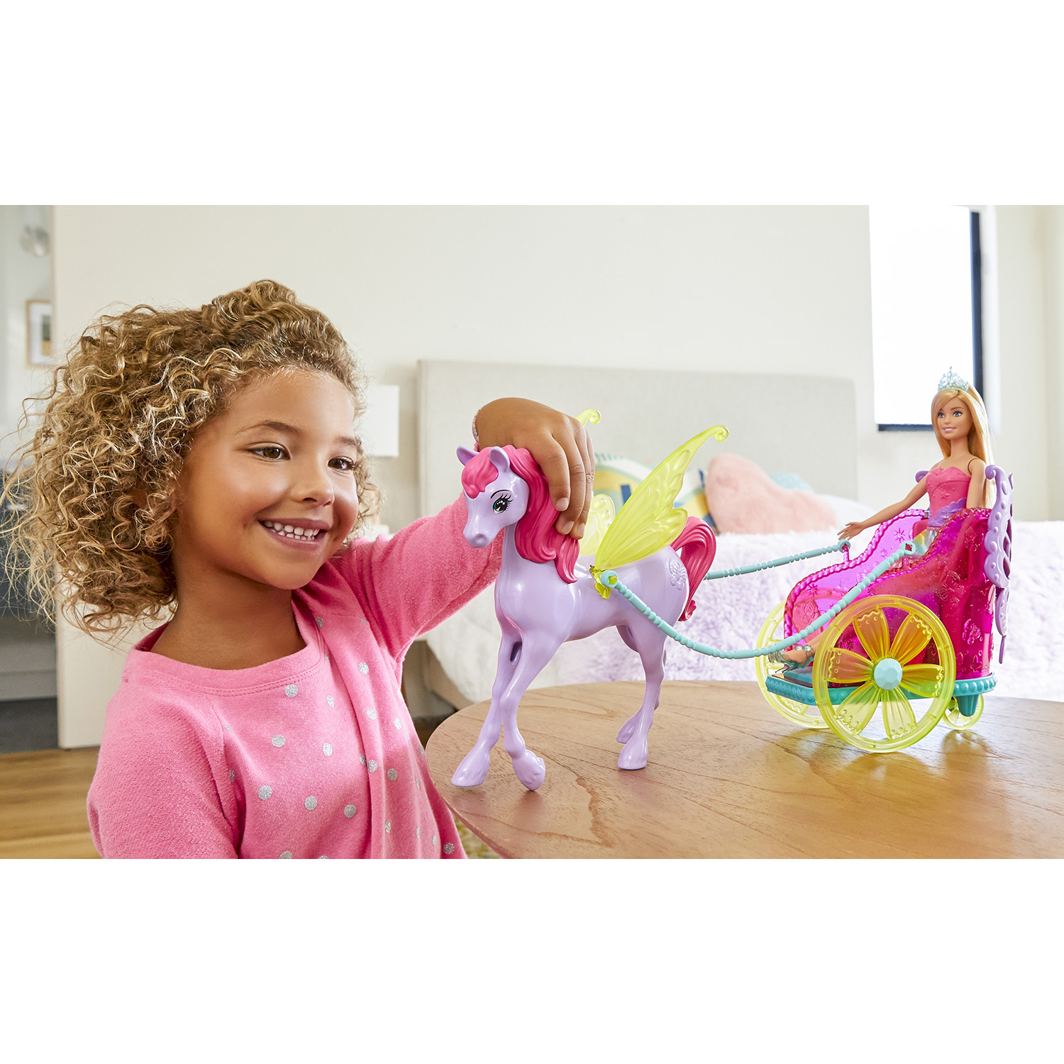 barbie dreamtopia carruaje