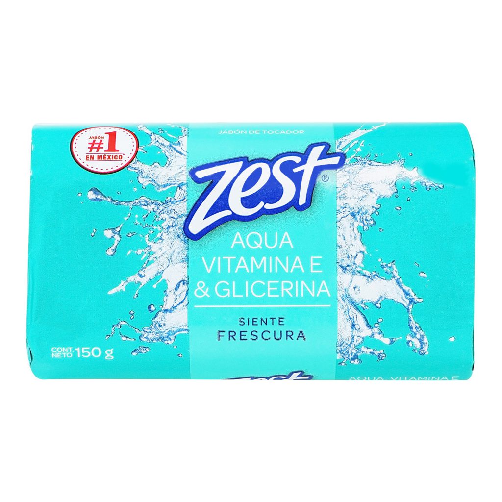 Jabón En Barra Zest Aqua 150g – DelSol