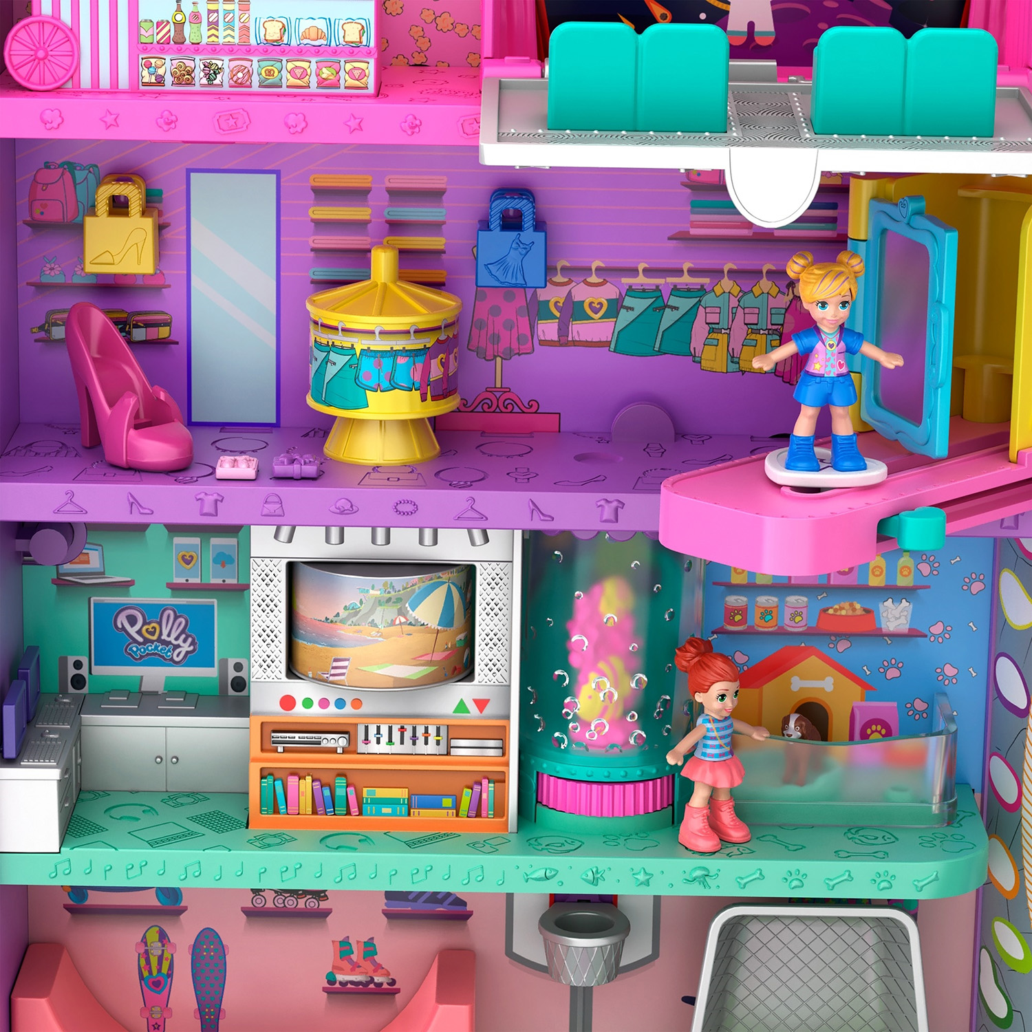 centro comercial de polly pocket