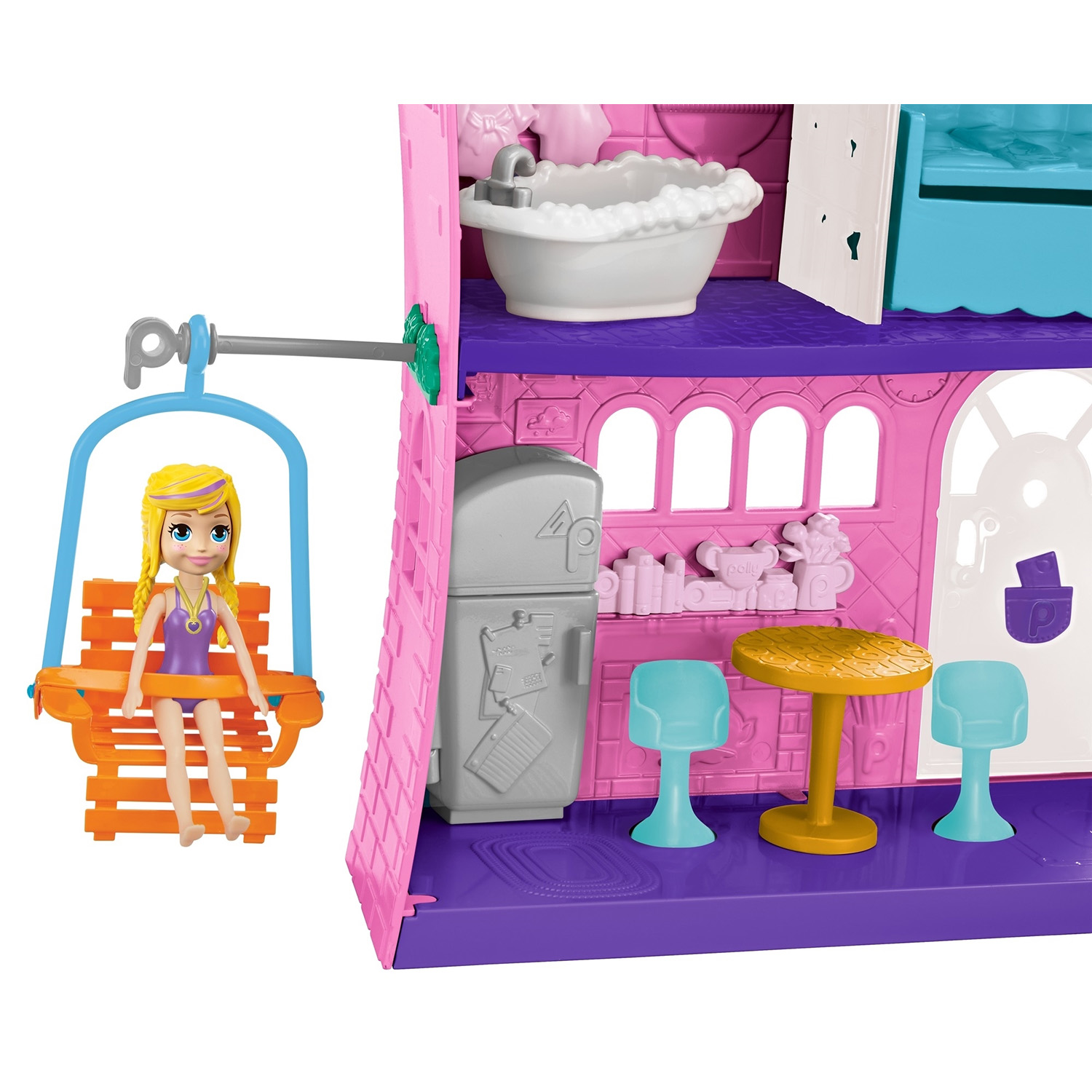 polly pocket casa del lago