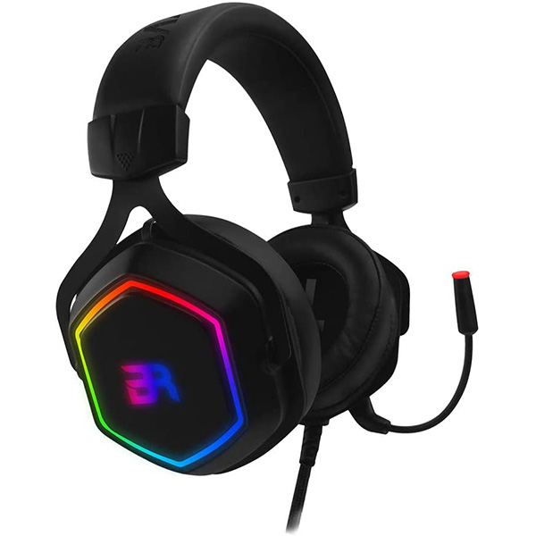 Headset Gamer Balam Rush Spectrum Over-Ear Negro | DelSol