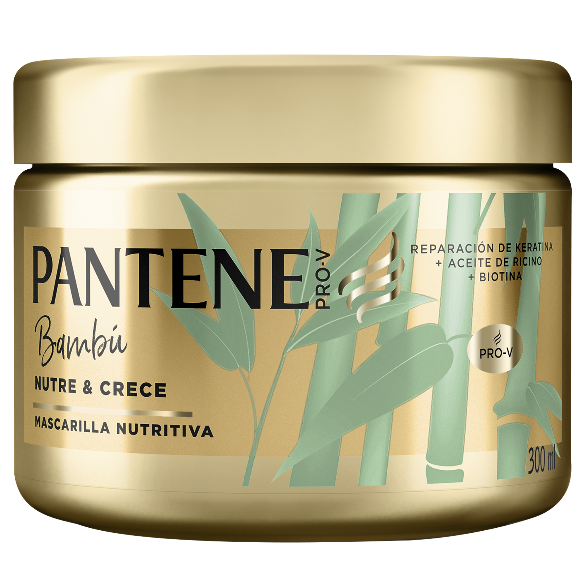 Mascarilla Nutritiva Pantene PROV Bambú Nutre y Crece 300