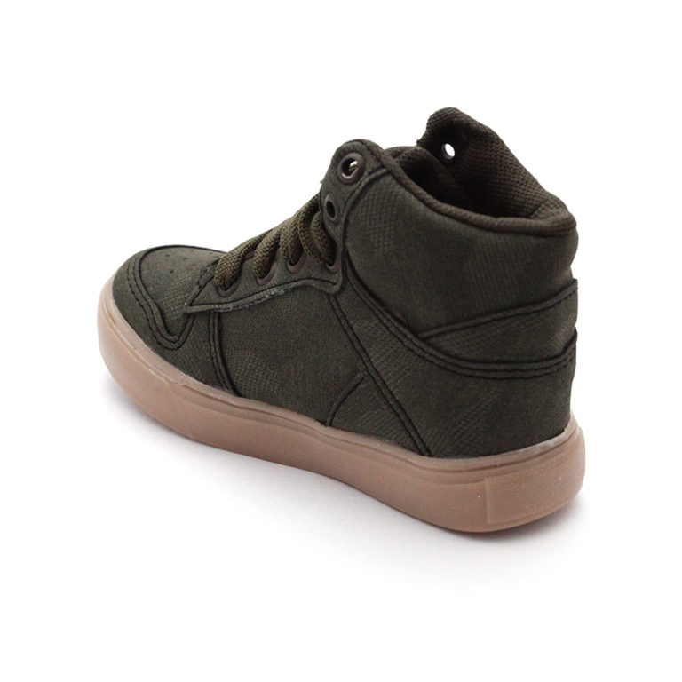 Botín Verde Militar con Estampado de Camuflaje para Bebé – DelSol