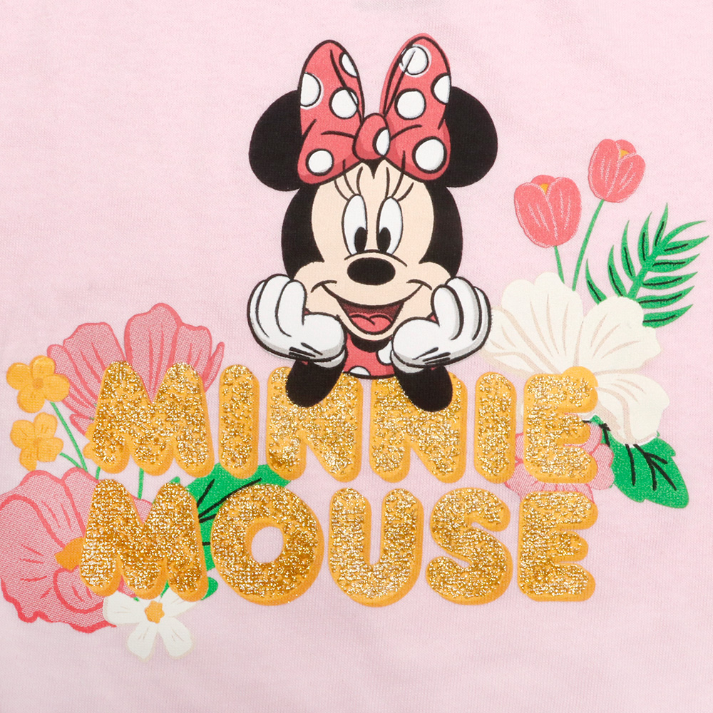 Playera Con Estampado Minnie Mouse Para Bebe Delsol