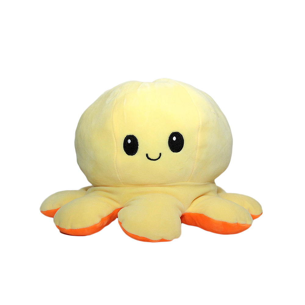 Peluche De Juguete Pulpos Reversibles Wish Pulpo Reversible