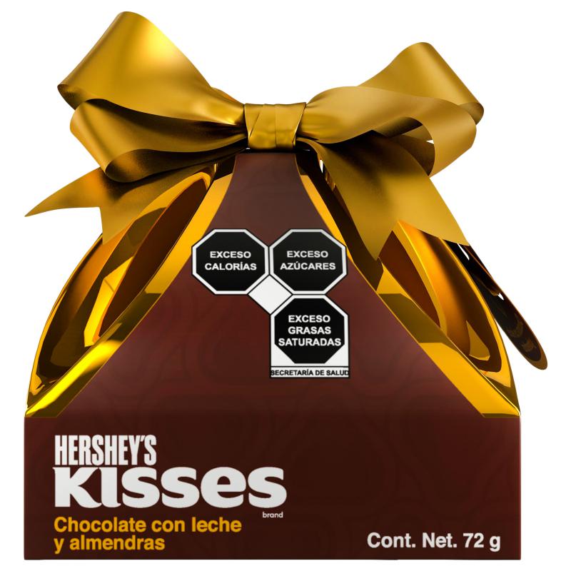 Chocolates Kisses Almendras Caja de Regalo 72 g DelSol