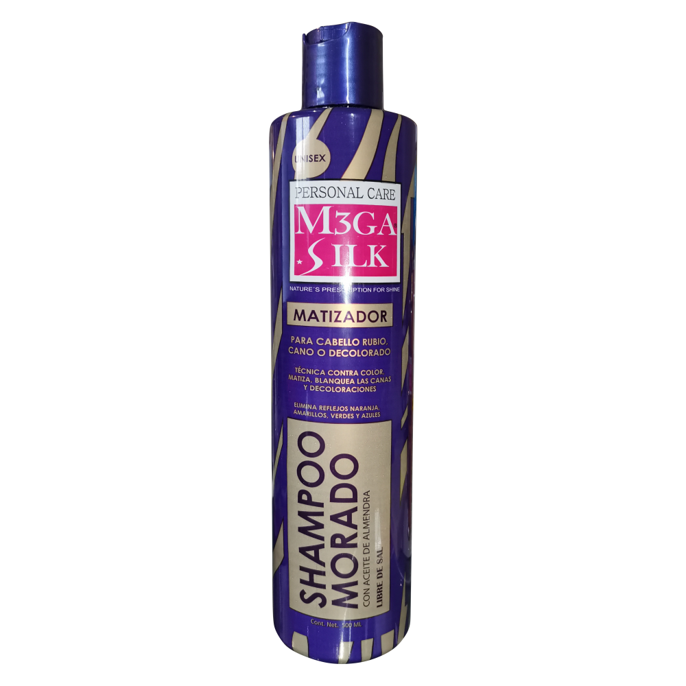 Shampoo Matizador Silk con Almendra 500 | DelSol